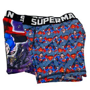 Boys Boxer Briefs, 2-pack, Superman, size 8